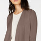 INC Womens Knit Open Front Cardigan Sweater Brown Size XL