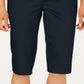 Charter Club Women's Mid Rise Knee Length Skimmer Pants Blue Size 14
