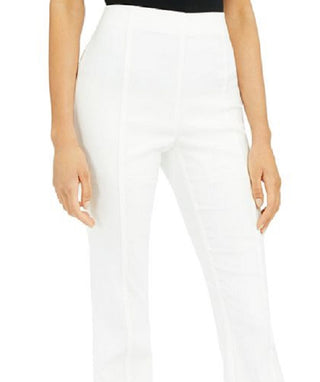 Alfani Women's Pull on Trousers White Size 8