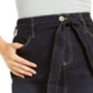 INC International Concepts Women's Curvy Paperbag Jean Skirt Blue Size 2