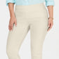 Charter Club Women's Cambridge Skinny Pull on Tummy-Control Pants Brown Size 12 S