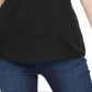 Karen Scott Women's Studded Keyhole Top Black Size X-Large