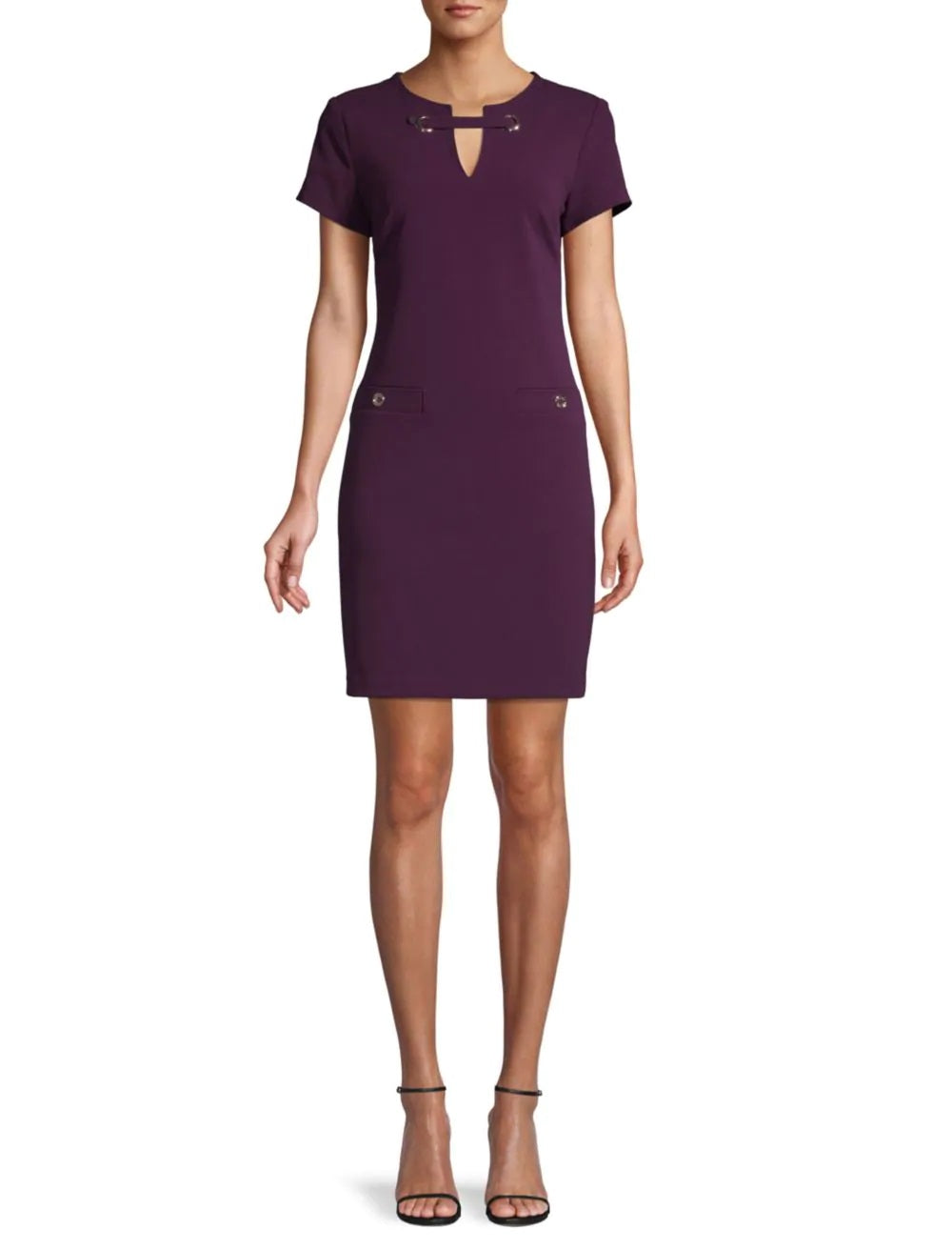 Tommy Hilfiger Women's Cotton Pointelle Sweater Pink Size XL