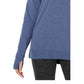Ideology Women's Yoga Fitness Pullover Top Blue Size M