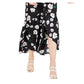 Bar III Women's Ruffled Maxi Wrap Dress Simple Flower Size X-Small