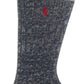 Polo Ralph Lauren Men's Big & Tall Monkey Boot Socks White Size 2X1