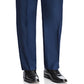 Michael Kors Men's Textured Solid Classic Fit Suit Pants Blue Size 34X34
