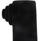 Ryan Seacrest Distinction Men's Solid Velvet Self Tied Necktie Black One Size