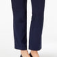 JM Collection Women's Tummy Control Curvy Fit Pants Blue Size 24X4.5