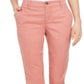 Style & Co Women's Bootcut Chino Pants Orange Size 10