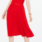Charter Club Women's Tie Waist MIDI Dress Red Size Large