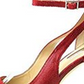 INC International Concepts Lucey Women Open Toe Leather Red Platform Heel Red Size 7.5