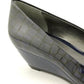 Alfani Women's Cammi Peep Toe Wedges Heels Shoes Blue Size 6.5