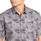 Alfani Men's Printed Shirt Gray Size XX-Large