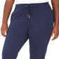 Tommy Hilfiger Women's Sport Plus Logo Joggers Blue Size 0X