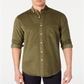 Club Room Men's Corduroy Shirt New Olive Green Size L