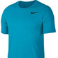 Nike Men's Activewear Tee Shirt Blue Size Xl