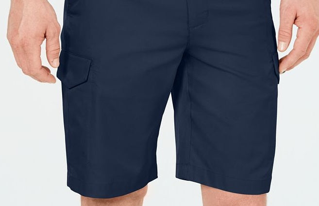 Attack Life By Greg Norman Men's Performance Cargo Shorts Blue Size 32