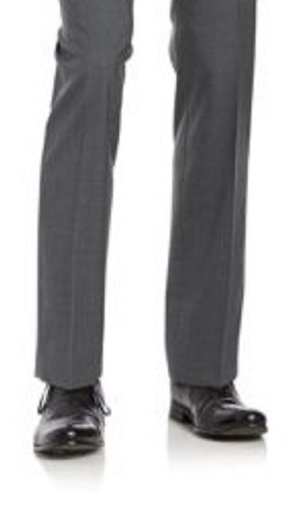 Ralph Lauren Men's Straight Leg Wool Pants Gray Size 34X30