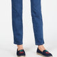 Charter Club Women's Bristol Skinny Leg Ankle Jeans Blue Size 2 Petite