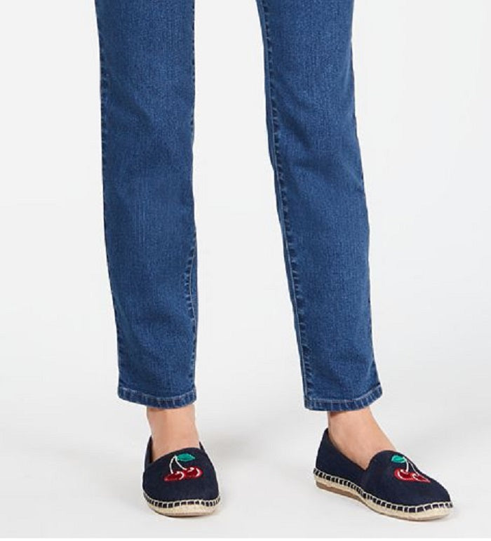 Charter Club Women's Bristol Skinny Leg Ankle Jeans Blue Size 2 Petite
