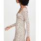 Free People Women's Boho Floral Casual Dress Brown Size 2