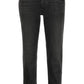 Ralph Lauren Women's Front Button Pockets Denim Jeans Black Size 12