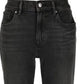 Ralph Lauren Women's Front Button Pockets Denim Jeans Black Size 12