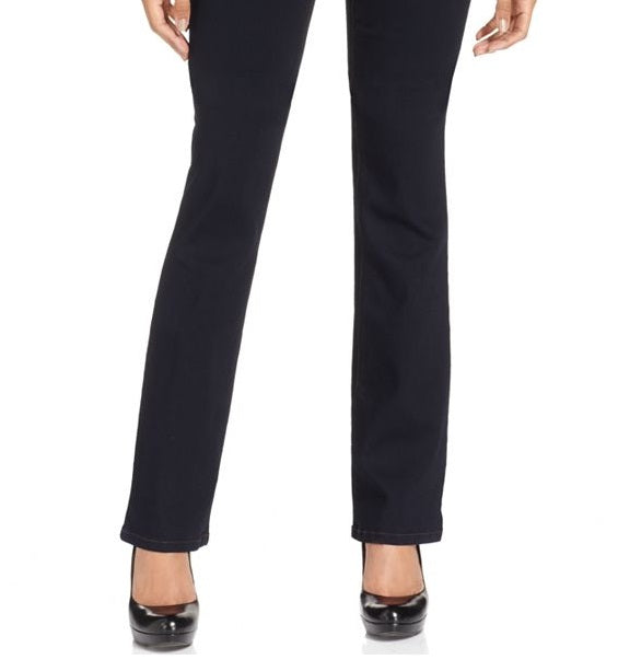 Style & Co Women's Tummy Control Mid Rise Bootcut Jeans Blue Size 16X3