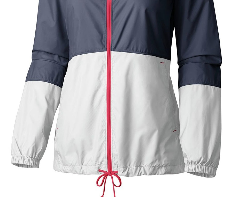 Columbia Women's Flash Forward Windbreaker Jacket Blue Size Medium