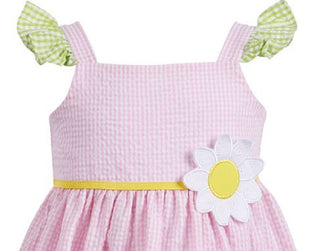 Blueberi Boulevard Baby Girl's Sunflower Dress Pink Size 24MOS