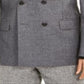 Ralph Lauren Men's Classic Fit Double Breasted Ultra Flex Coat Gray Size 38