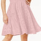 Charter Club Women's Lace Fit & Flare Dress Pink Size X-Large