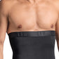 Leo Men's Extra High Waisted Moderate Shaping Brief Black Size Large
