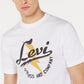 Levi's Men's Logo T-Shirt White Size Small