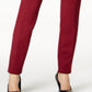 Alfani Women's Hollywood Skinny Pants Red Size 0 Petite