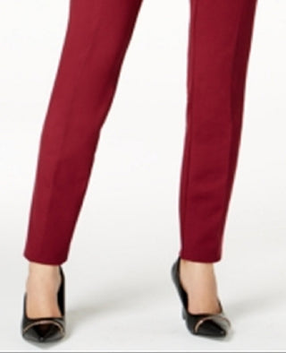 Alfani Women's Hollywood Skinny Pants Red Size 0 Petite
