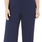 JM Collection Women's SeaPants Blue Size Petite Small