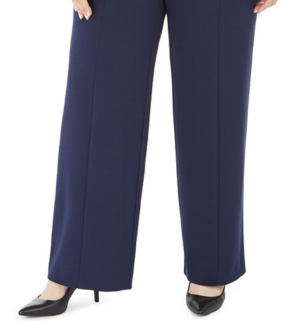 JM Collection Women's SeaPants Blue Size Petite Small