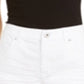 INC International Concepts Women's Frayed High Rise Shorts White Size 8