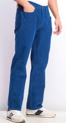 Levi's Men's Straight Leg Corduroy Stretch Pants -Blue- Size 33X30