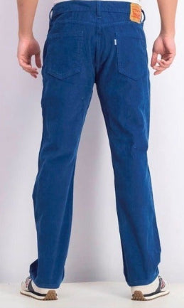 Levi's Men's Straight Leg Corduroy Stretch Pants -Blue- Size 33X30