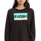 Levi's Women's Crew Sweatshirt Dress Black Size Small