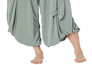 Free People Women's Venice Harem Green Size Large