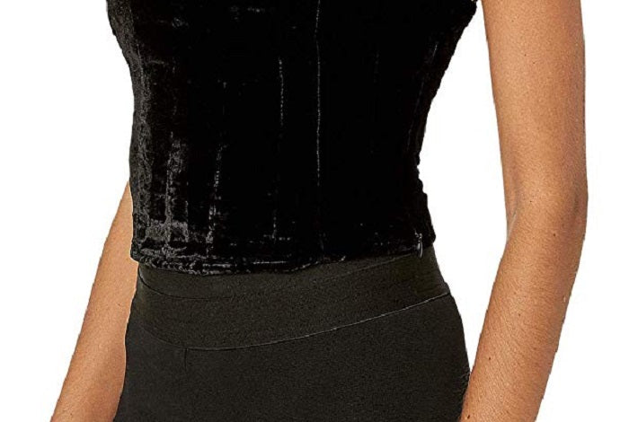 Free People Women's Trapped in Your Love Tank Top Black Size X-Small