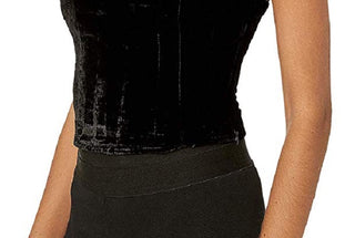 Free People Women's Trapped in Your Love Tank Top Black Size X-Small