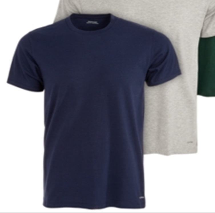 Calvin Klein Men's Crew Neck Classic Fit 3 pack T- Shirt Blue Size X-Large