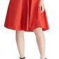 Ralph Lauren Women's Short Sleeve Knee Length Shirt Dress Red Size 10