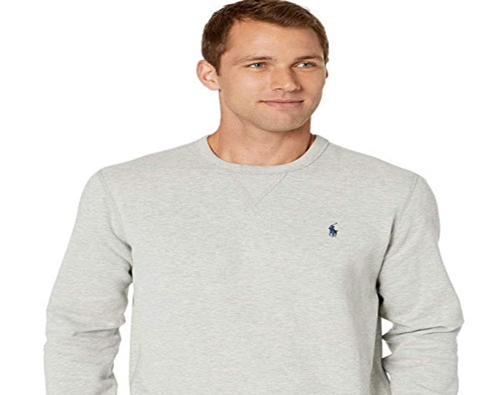 Polo Ralph Lauren Men's  Fleece Crewneck Sweatshirt Gray Size Small