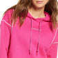 Adidas Women's Cropped Hoodie Pink Size S